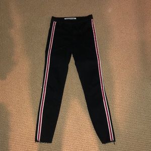 black zara jeans